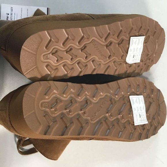 BEARPAW Megan Suede Sheepskin Boot 10 - Picture 6 of 9